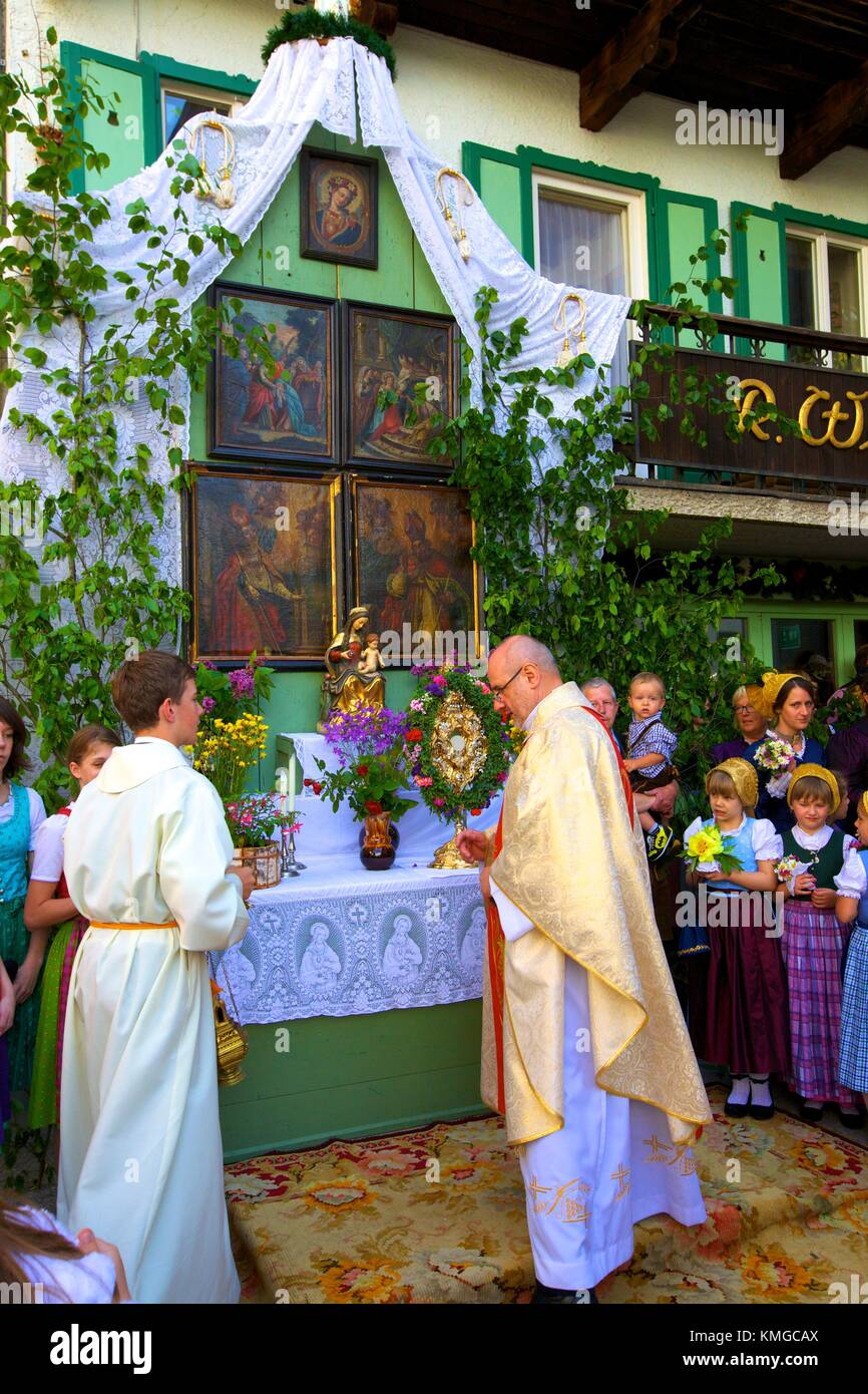 Participants In The Feast Of Corpus Christi Celebrations In Their