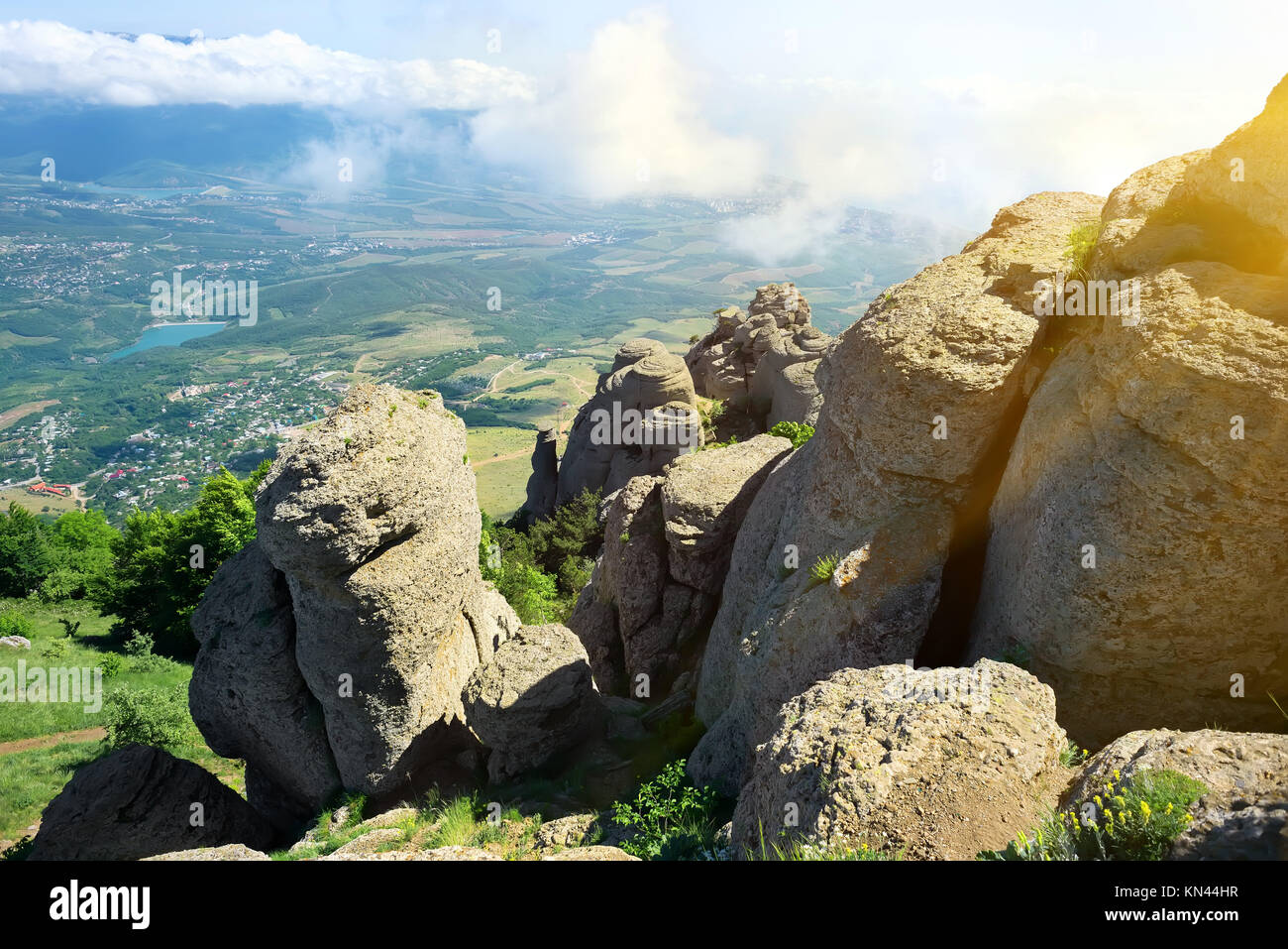 Valley of Ghosts in the Crimea Valley of Ghosts in the Crimea