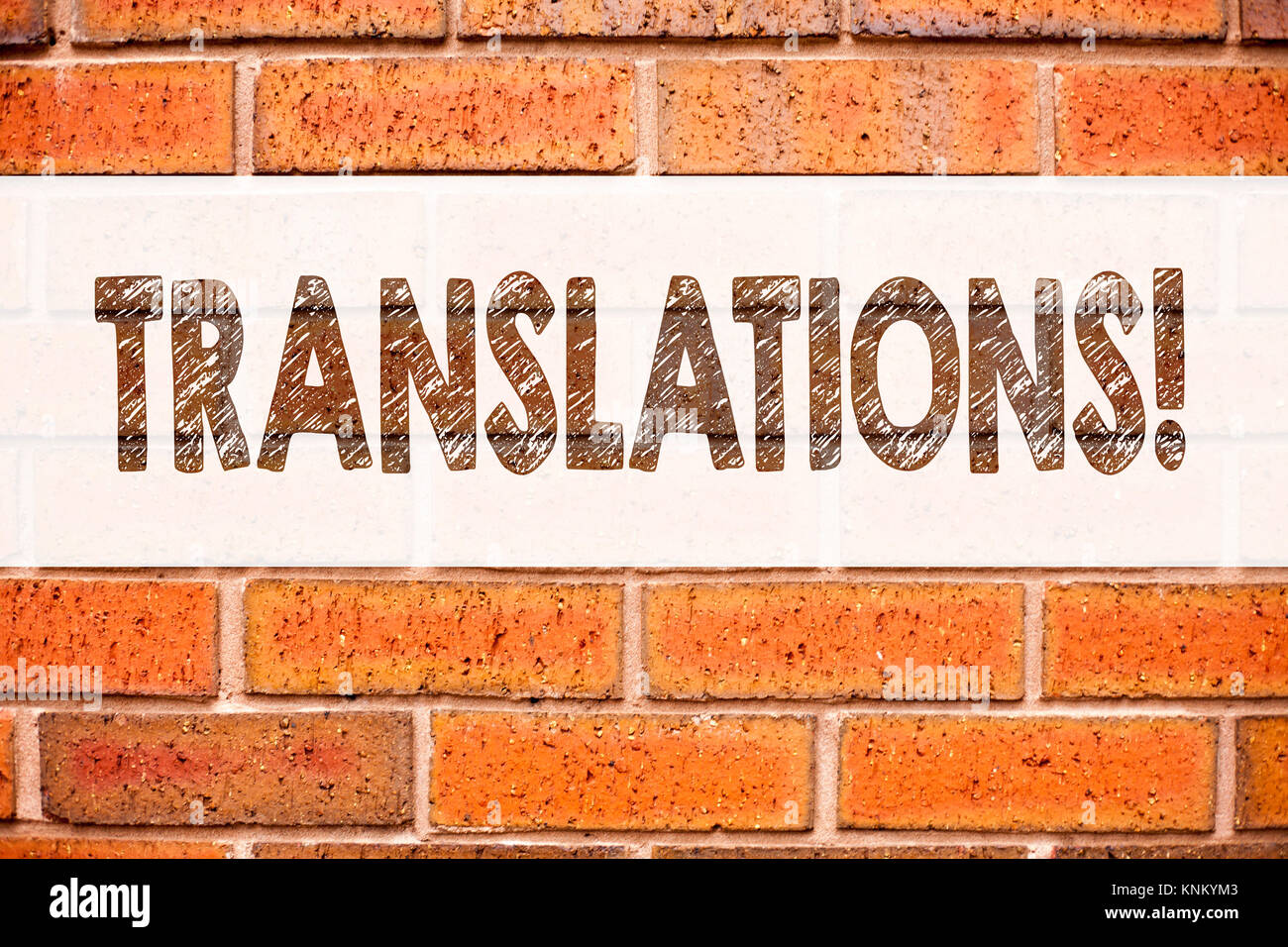 Conceptual Announcement Text Caption Inspiration Showing Translations