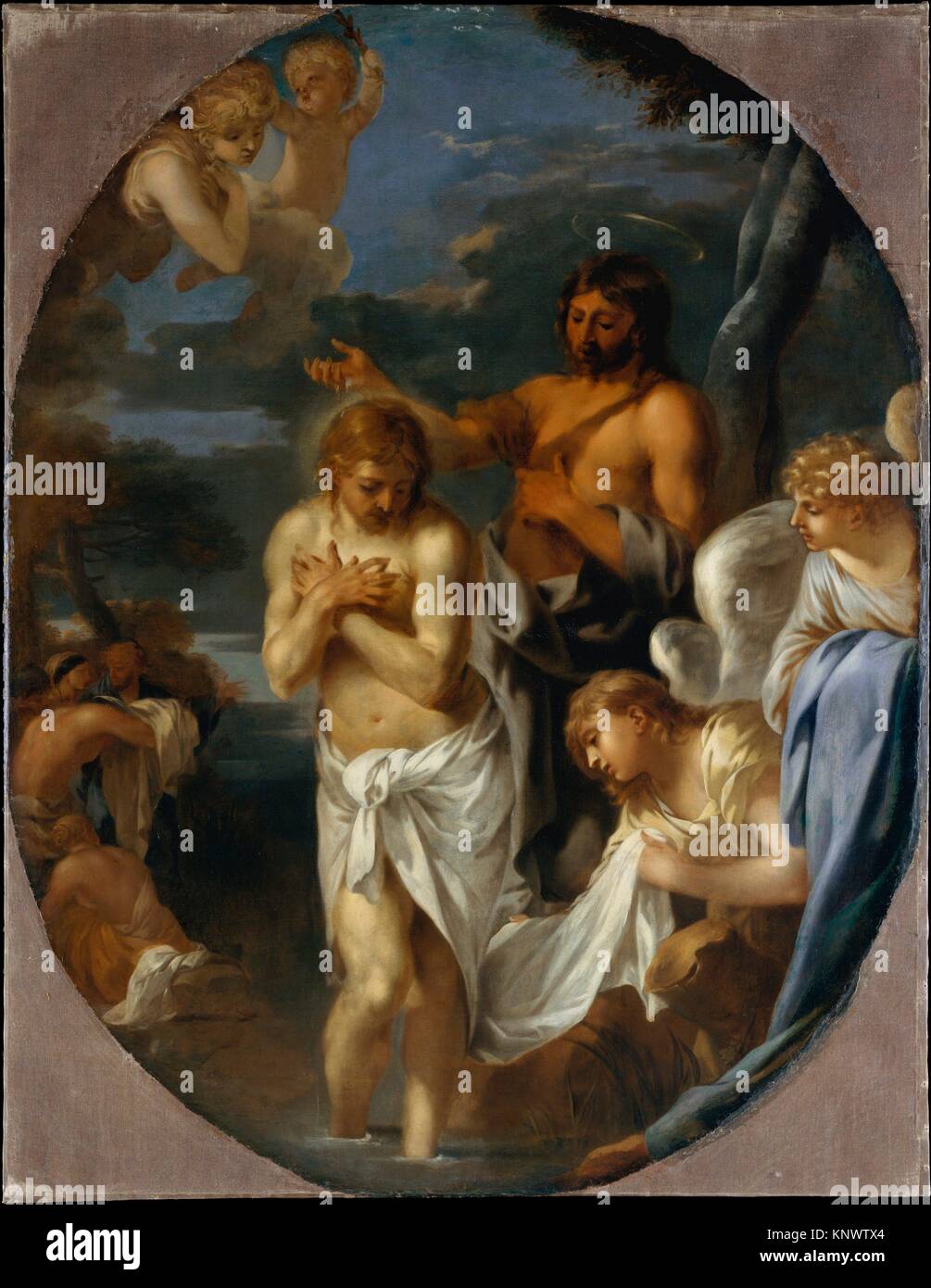 The Baptism Of Christ Artist S Bastien Bourdon French Montpellier