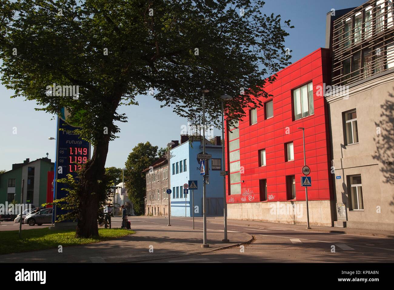 Modern houses in the city of Tallinn, Estonia, Baltic States, Europe ... Modern houses in the city of Tallinn, Estonia, Baltic States, Europe ...