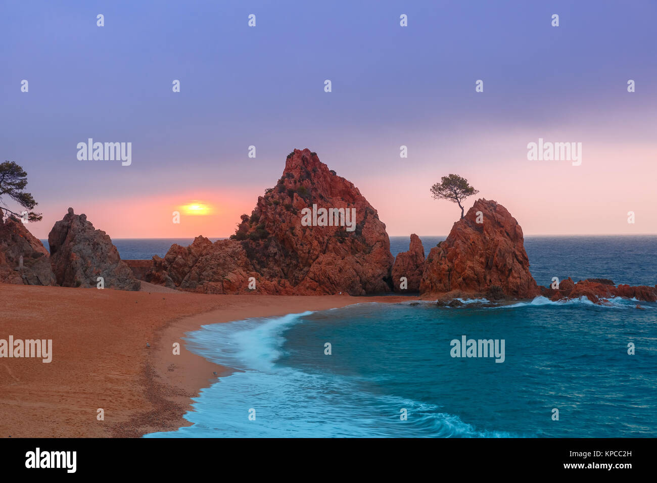 Tossa De Mar On The Costa Brava Catalunya Spain Stock Photo Alamy