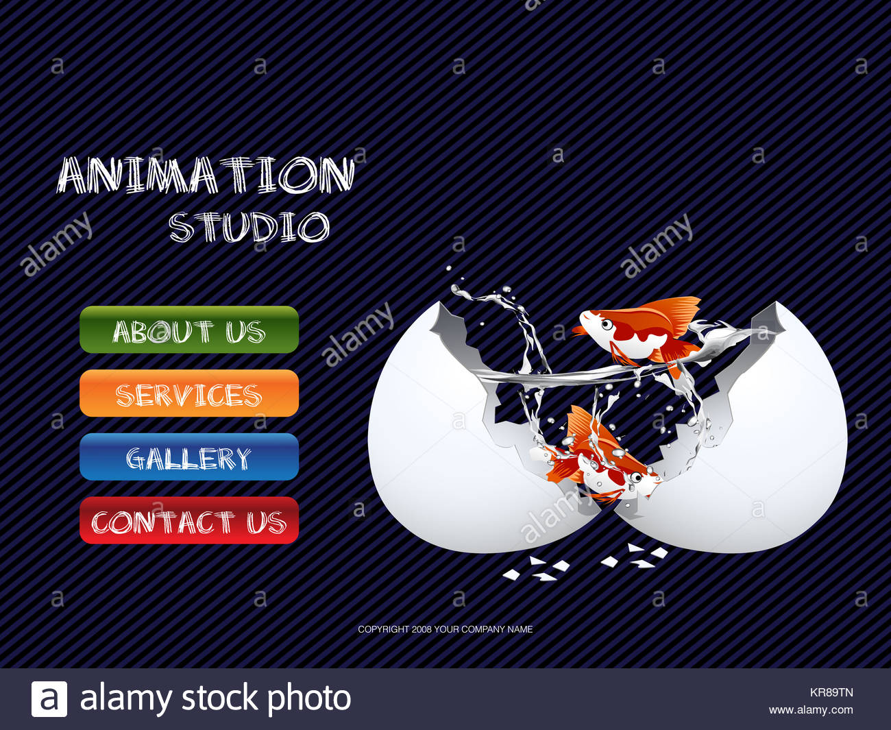 edit flash website template Website template easy use adobe flash stock vector (royalty free.