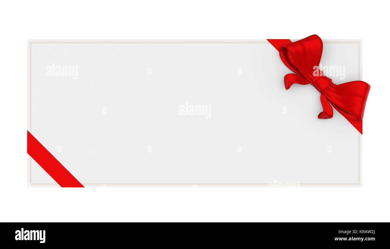 blank gift voucher isolated stock photo 169269594 alamy