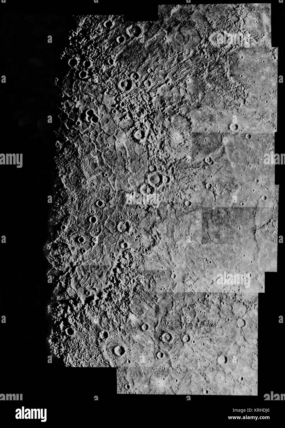 Pia Mercury S Caloris Basin Stock Photo Alamy