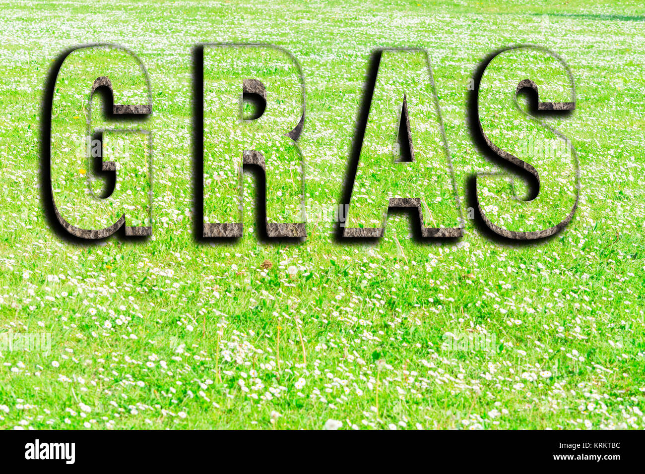 Grass Font Stock Photos & Grass Font Stock Images Alamy