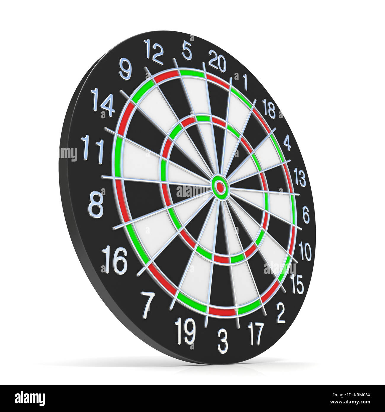 Dartboard. Side view. 3D Stock Photo, Royalty Free Image 169469690 Alamy