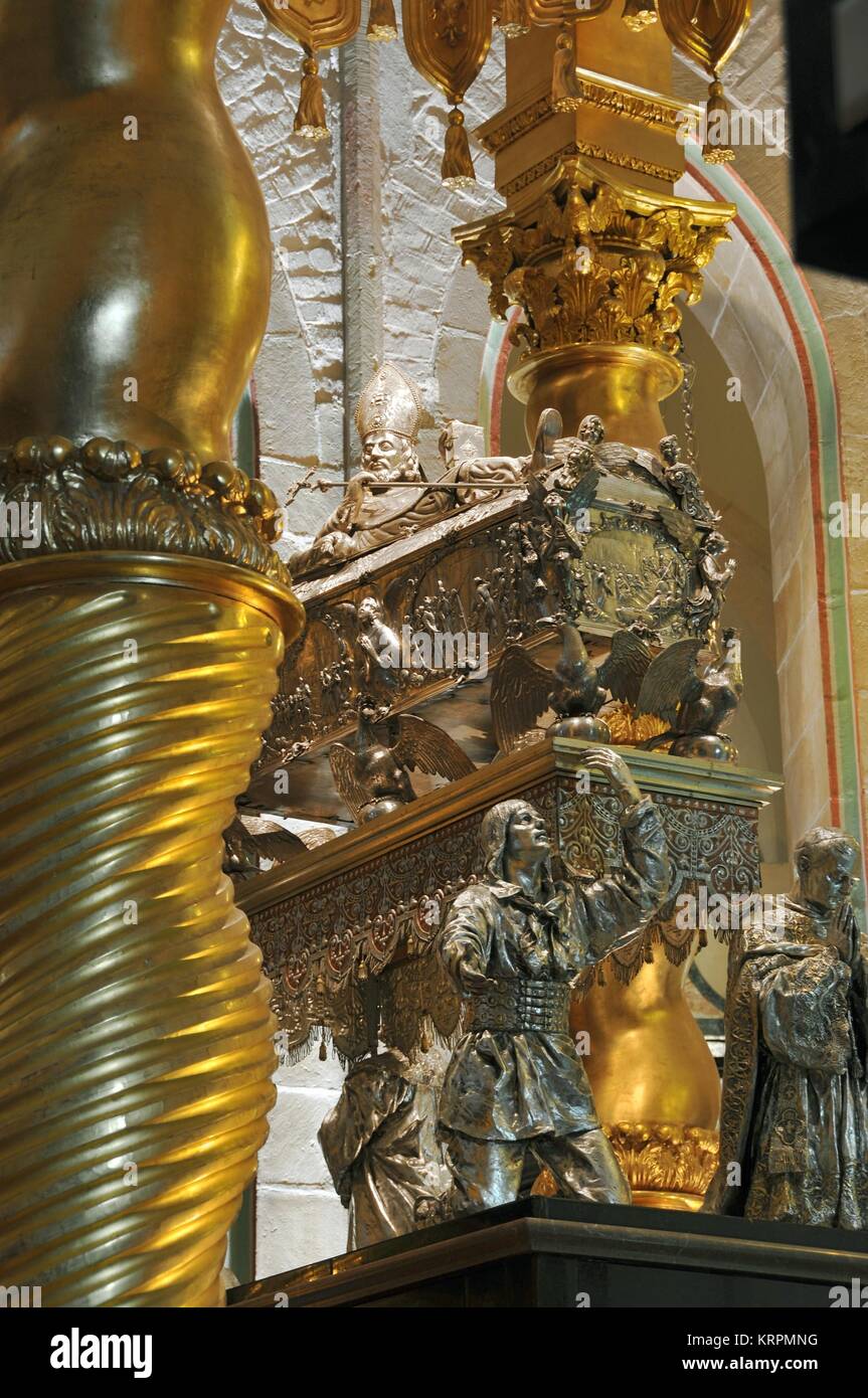 Royal Gniezno Cathedral S Interior With Sarcophagus St Adalbert