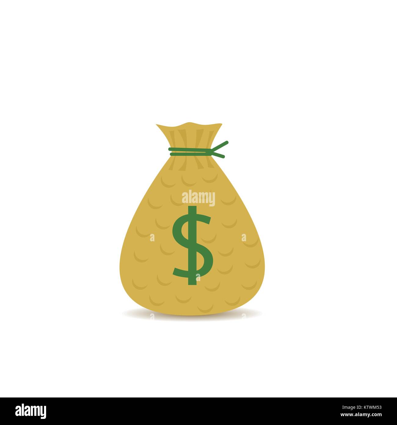 Money Bag With Dollar Sign Stock Vector Image Art Alamy