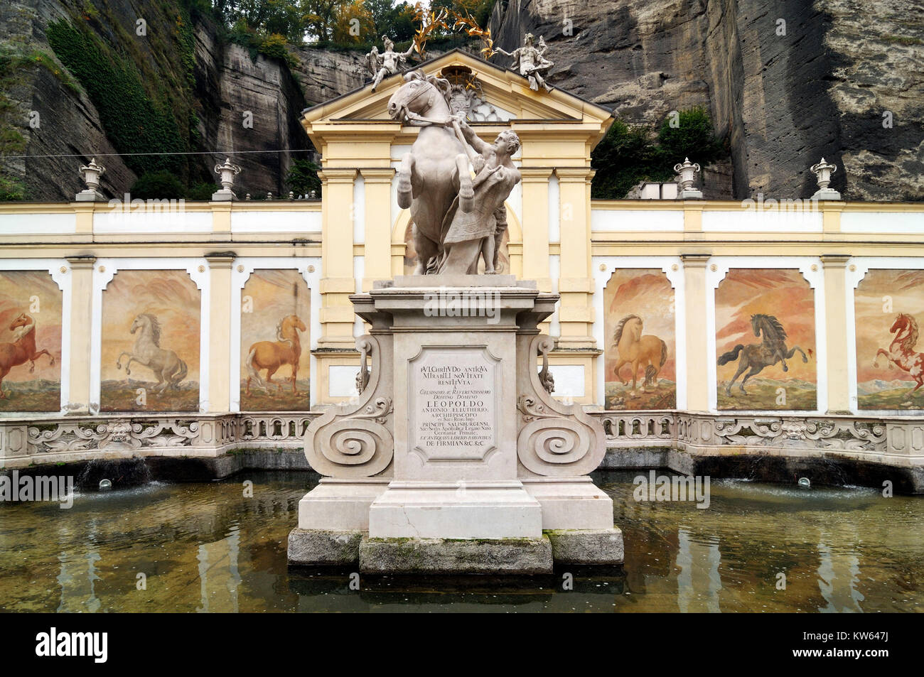 Salzburg Pferdeschwemme Stock Photo, Royalty Free Image 170394774 Alamy