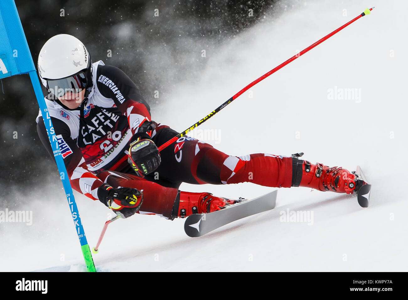 Alta Badia Italy 17 December 2017 ZUBCIC Filip Cro Competing In The