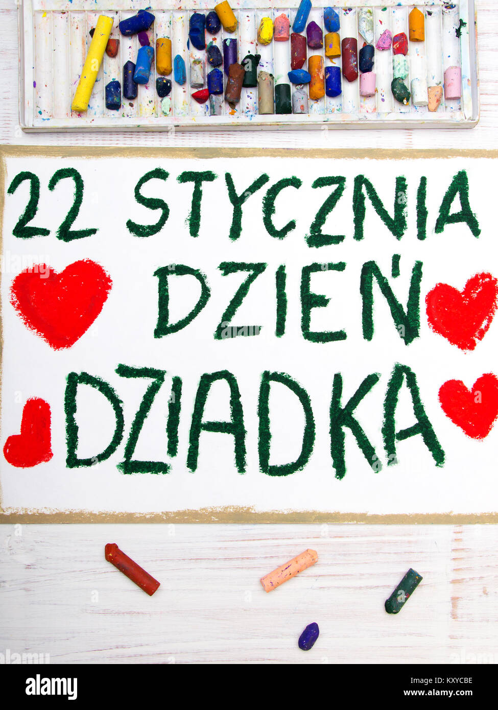 polish grandfather s day card with words grandfather s day