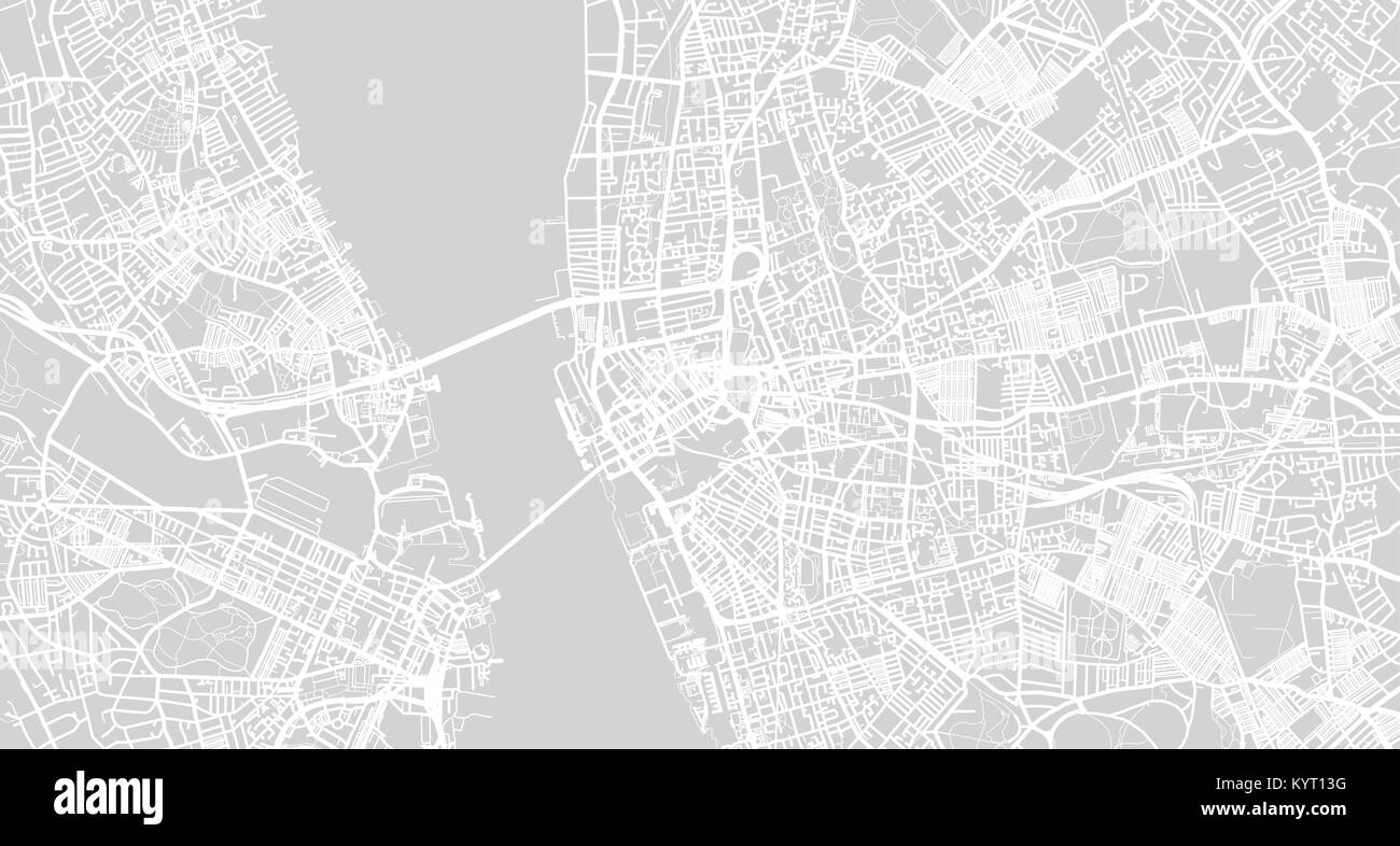 Vector map Liverpool Birkenhead UK pdf