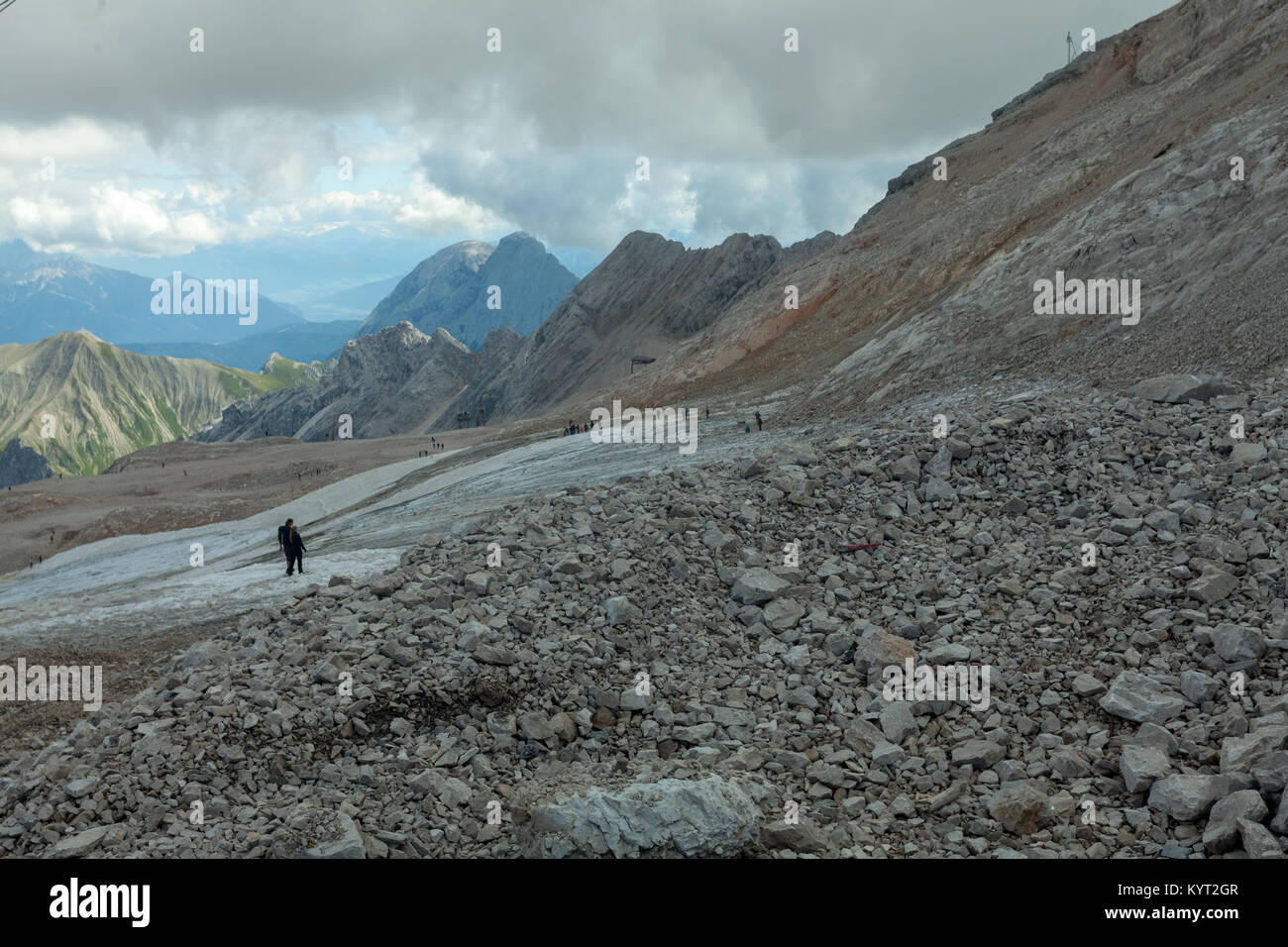 The Zugspitze At 2 962 M Above Sea Level Is The Highest Peak Of The