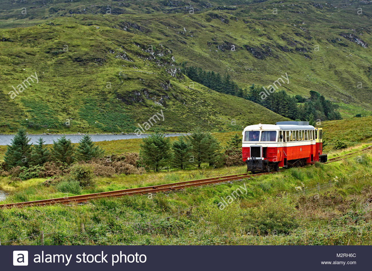 Fintown Rail Bus Stock Photo, Royalty Free Image 173851396 Alamy