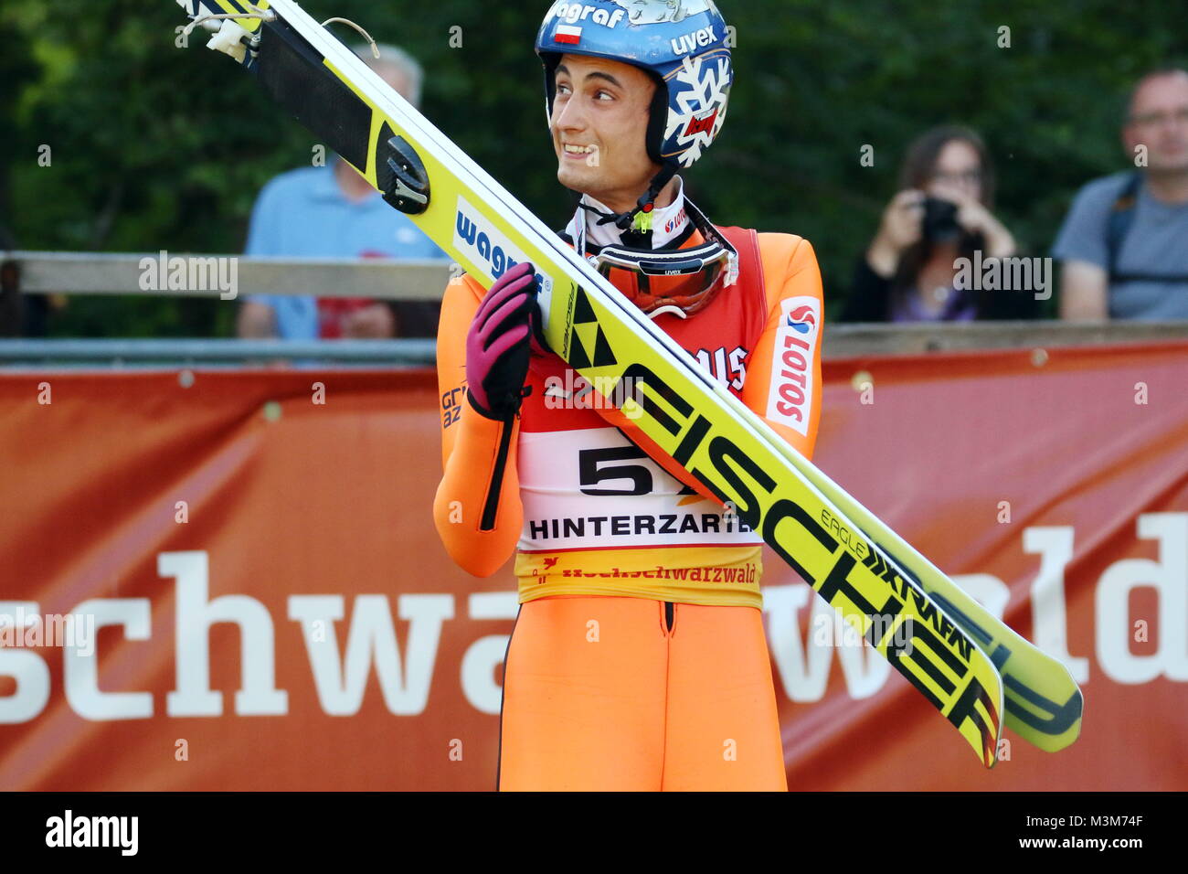Maciej Kot Polen Pol Bei Der Qualifikation Fis Sommer Grand Prix