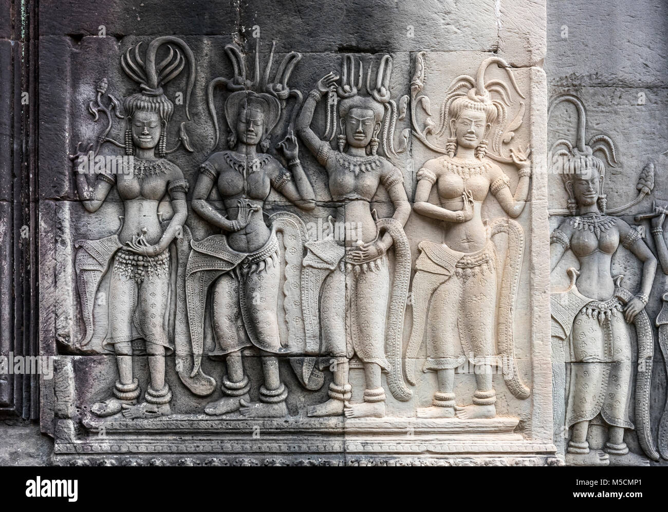 Angkor Wat Carvings Hi Res Stock Photography And Images Alamy