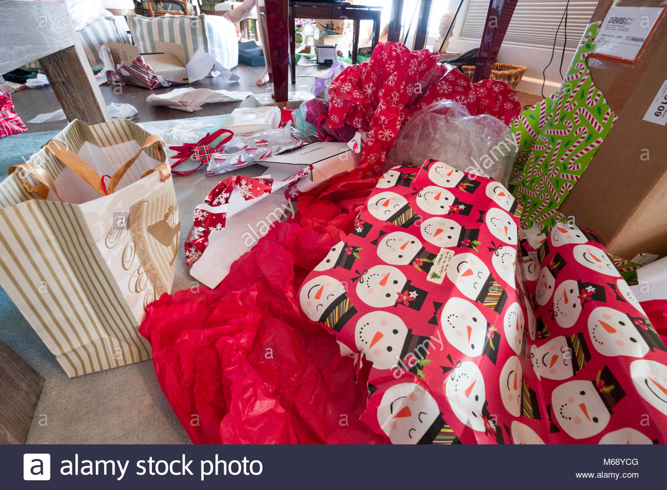 piles-of-discarded-wrapping-paper-and-ca