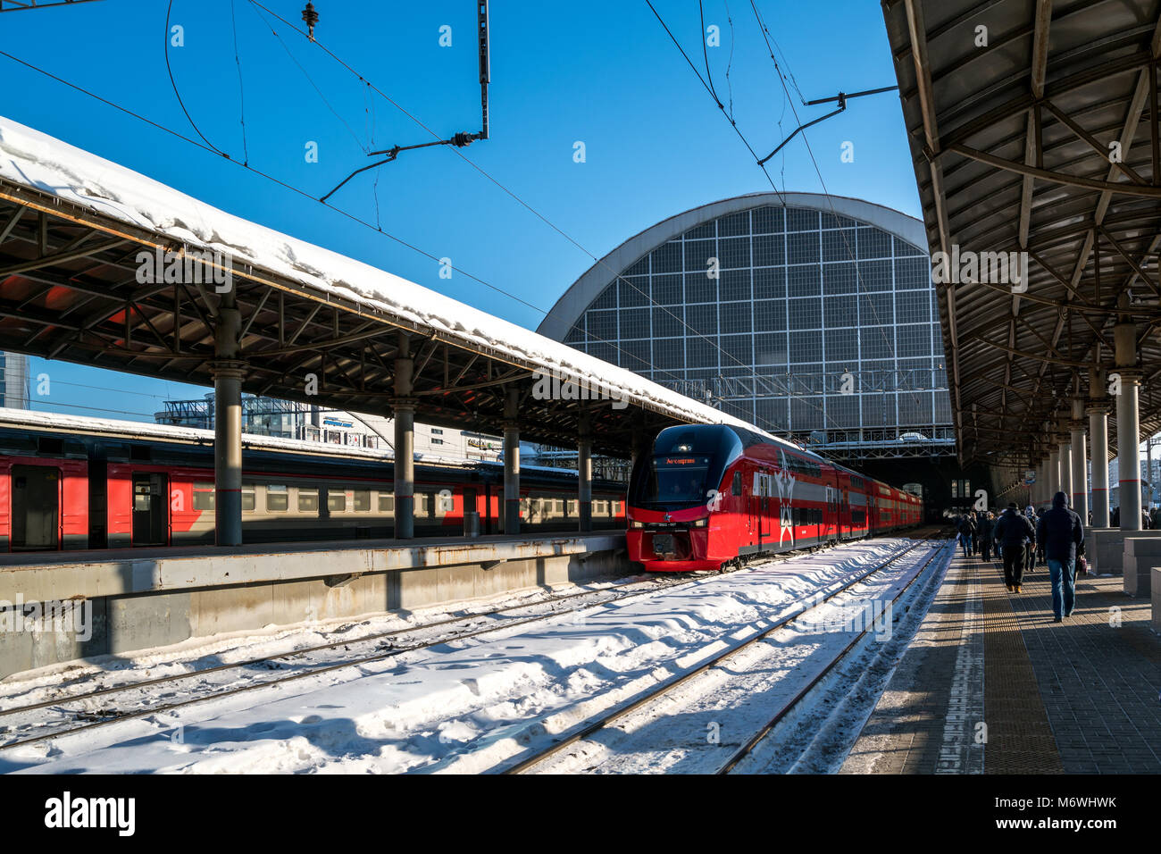 Double-decker Stadler went to Vnukovo 38 Double-decker Stadler went to Vnukovo 49