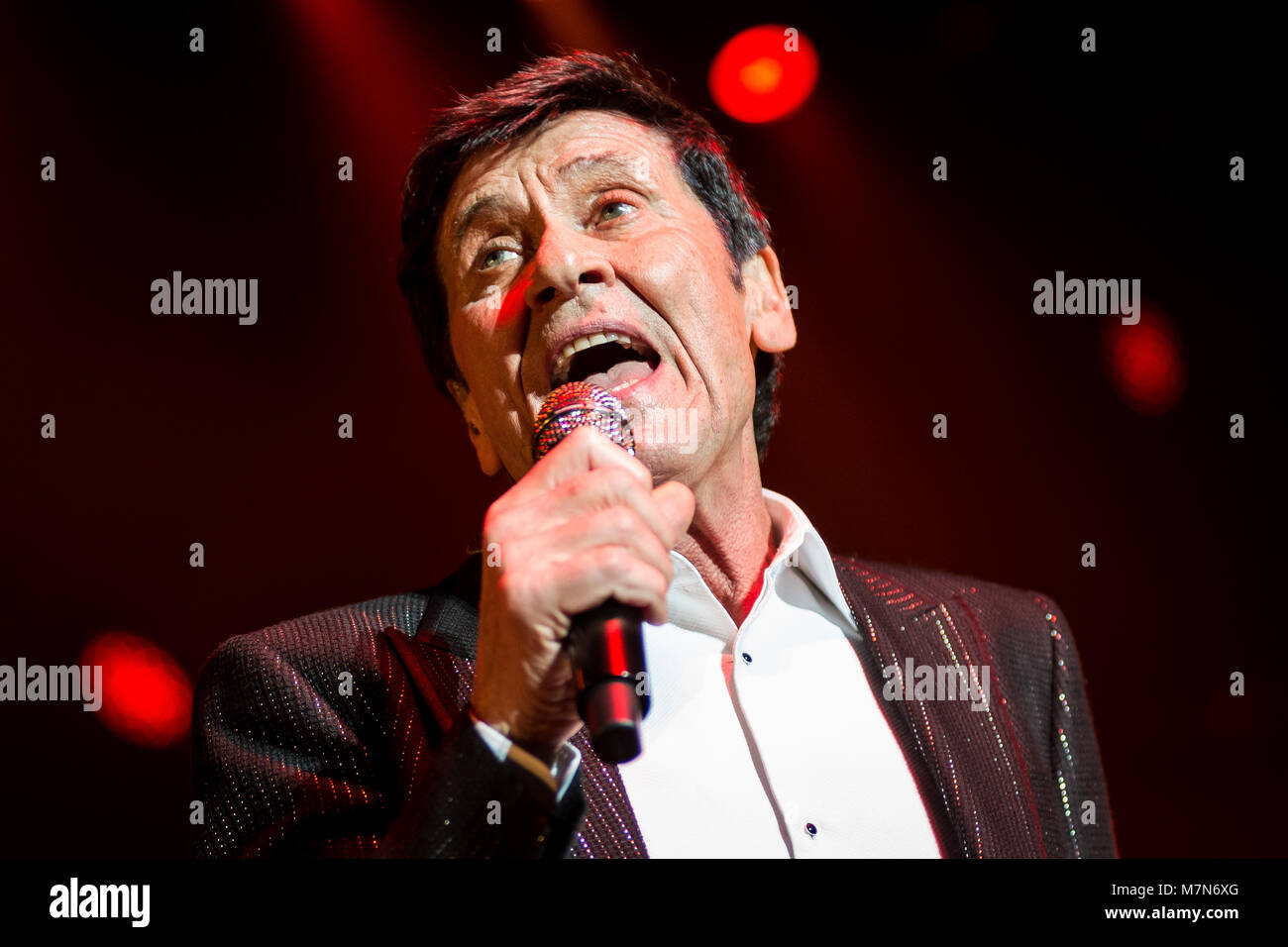 Roma Italy Th Mar Gianni Morandi An Italian Pop Singer