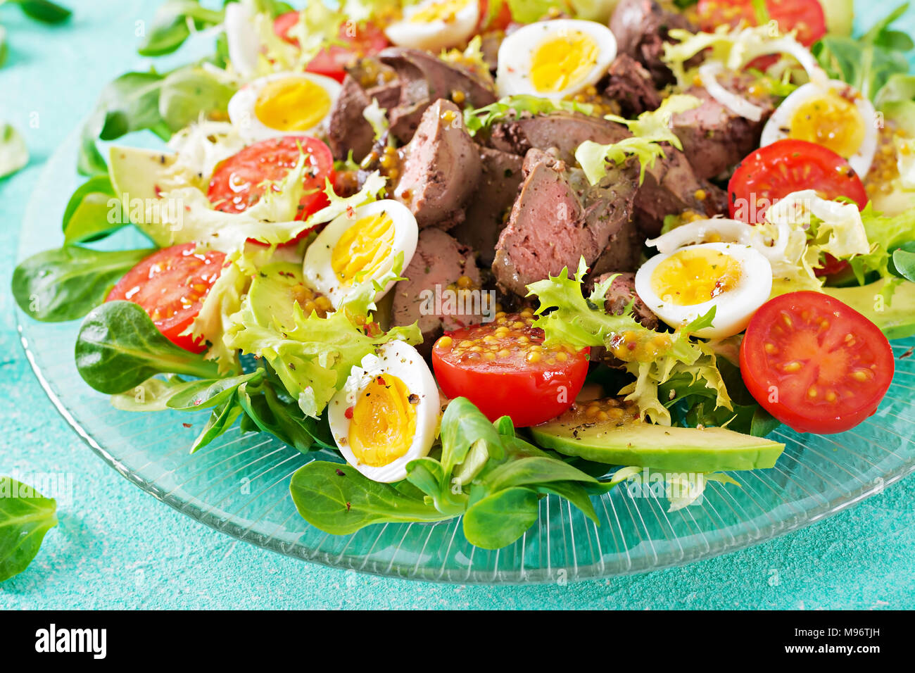 Step by Step Cooking Salad with Liver Step by Step Cooking Salad with Liver