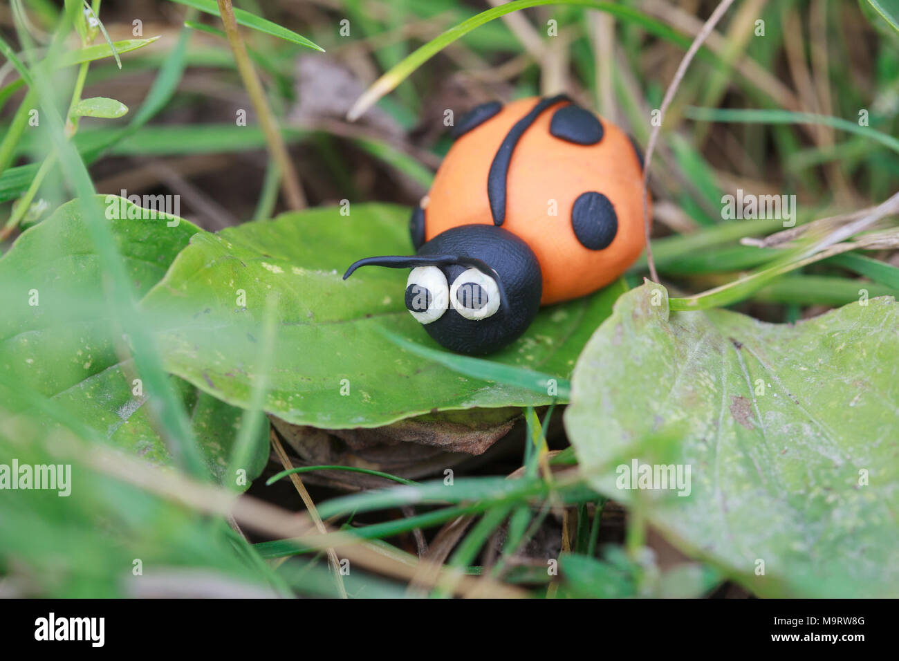 Ladybug of plasticine: ways of modeling Ladybug of plasticine: ways of modeling