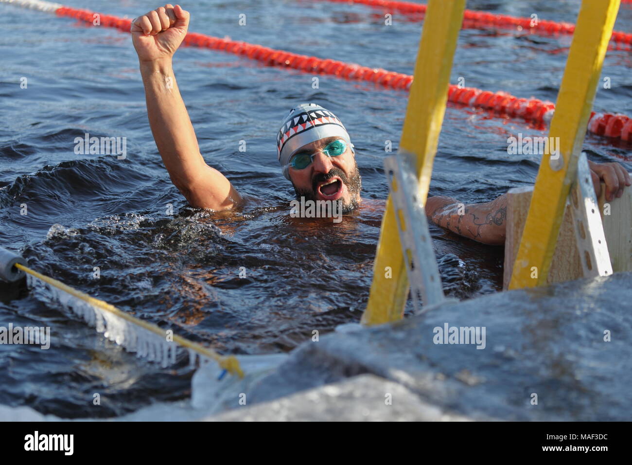 To swim in the winter in St To swim in the winter in St