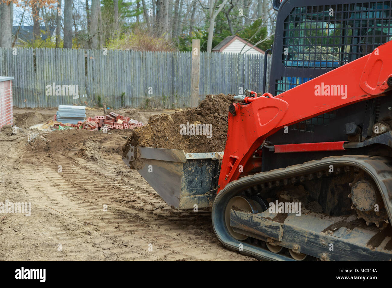 Industrial Building Construction Site Mini Bulldozer Levelling And