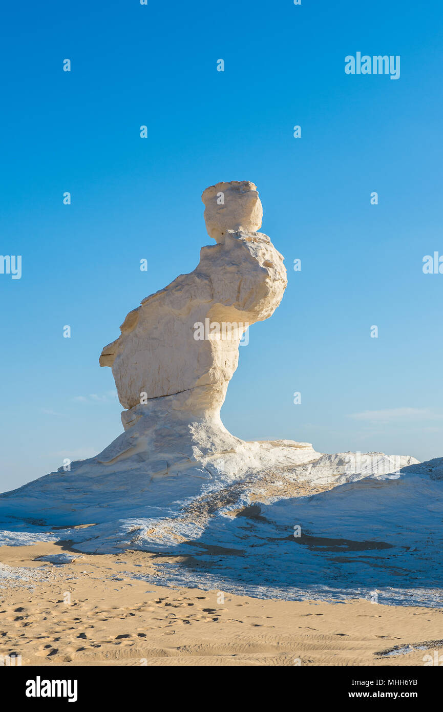 Rabbit Look Limestone Formation At The Western White Desert National