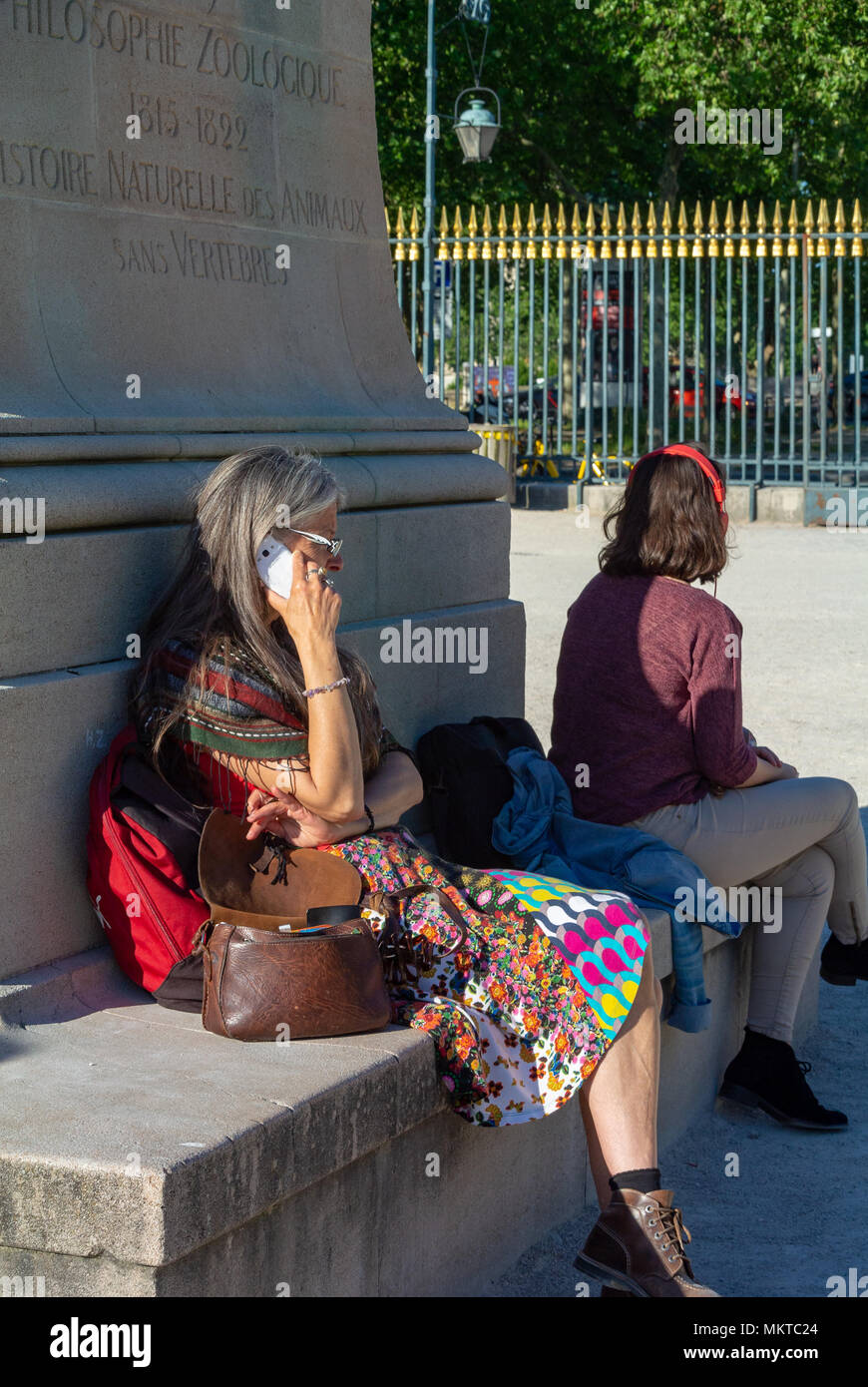 Jardin Des Plantes Paris France Stock Photo Alamy