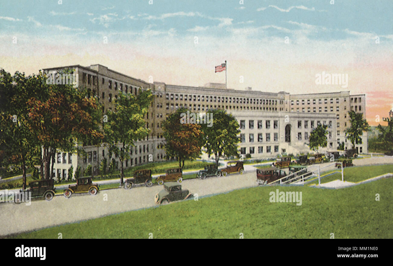 University Of Michigan Hospital Ann Arbor 1920 Stock Photo Alamy