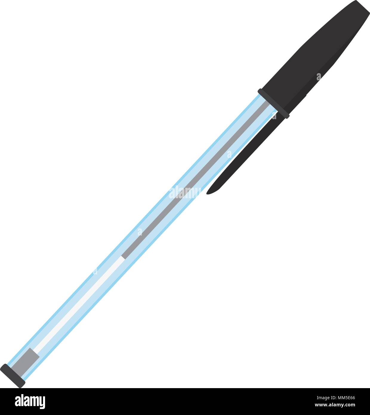 Close Up Writing Pen Stock Vector Images Alamy