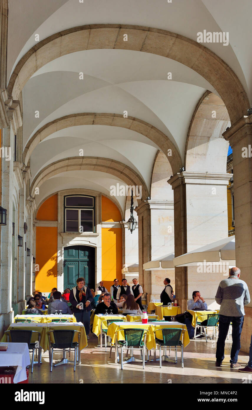 The Famous Restaurant Martinho Da Arcada Terreiro Do Paco Lisbon