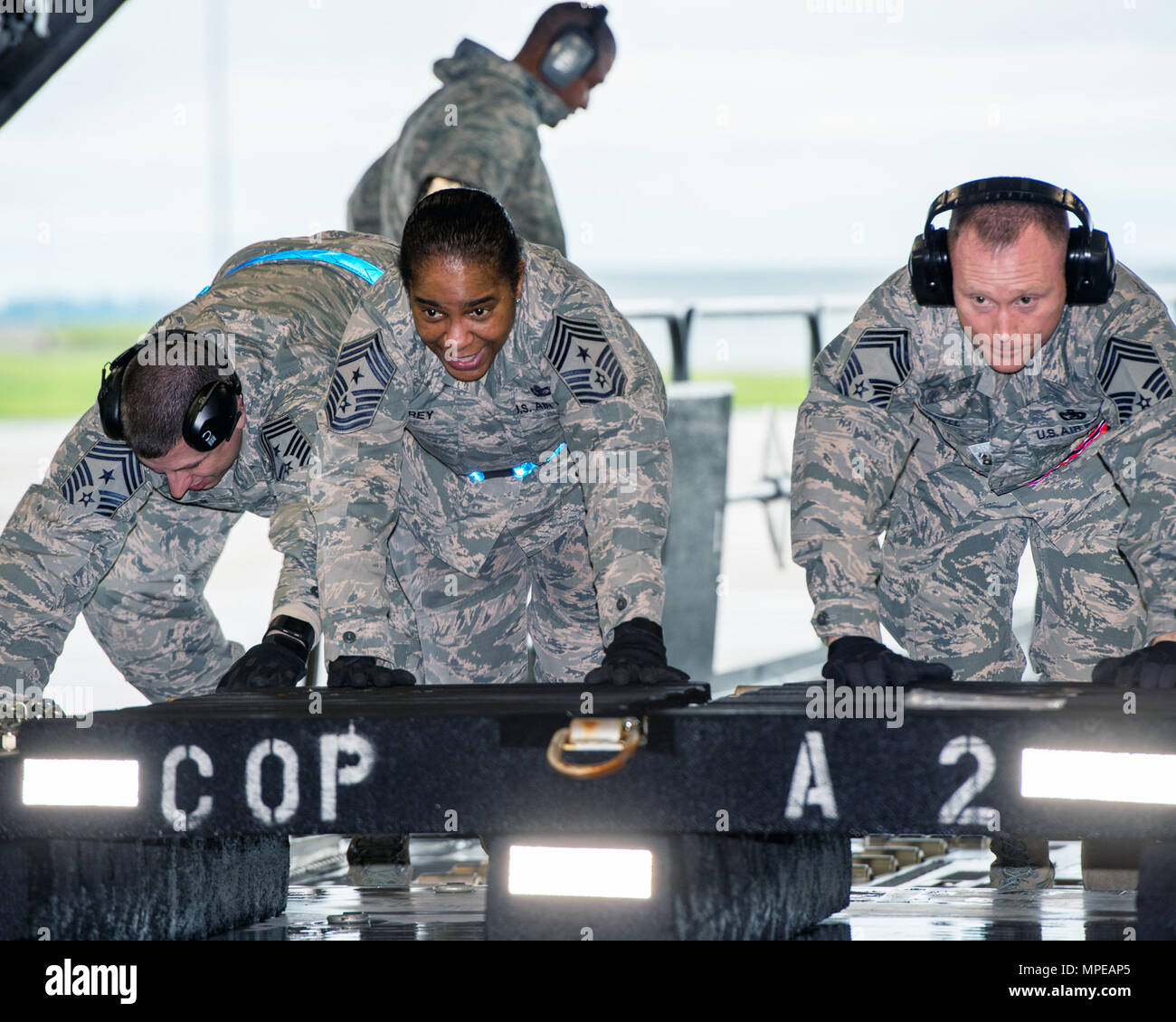 U S Air Force Chief Master Sgt Shelina Frey Center Air Mobility