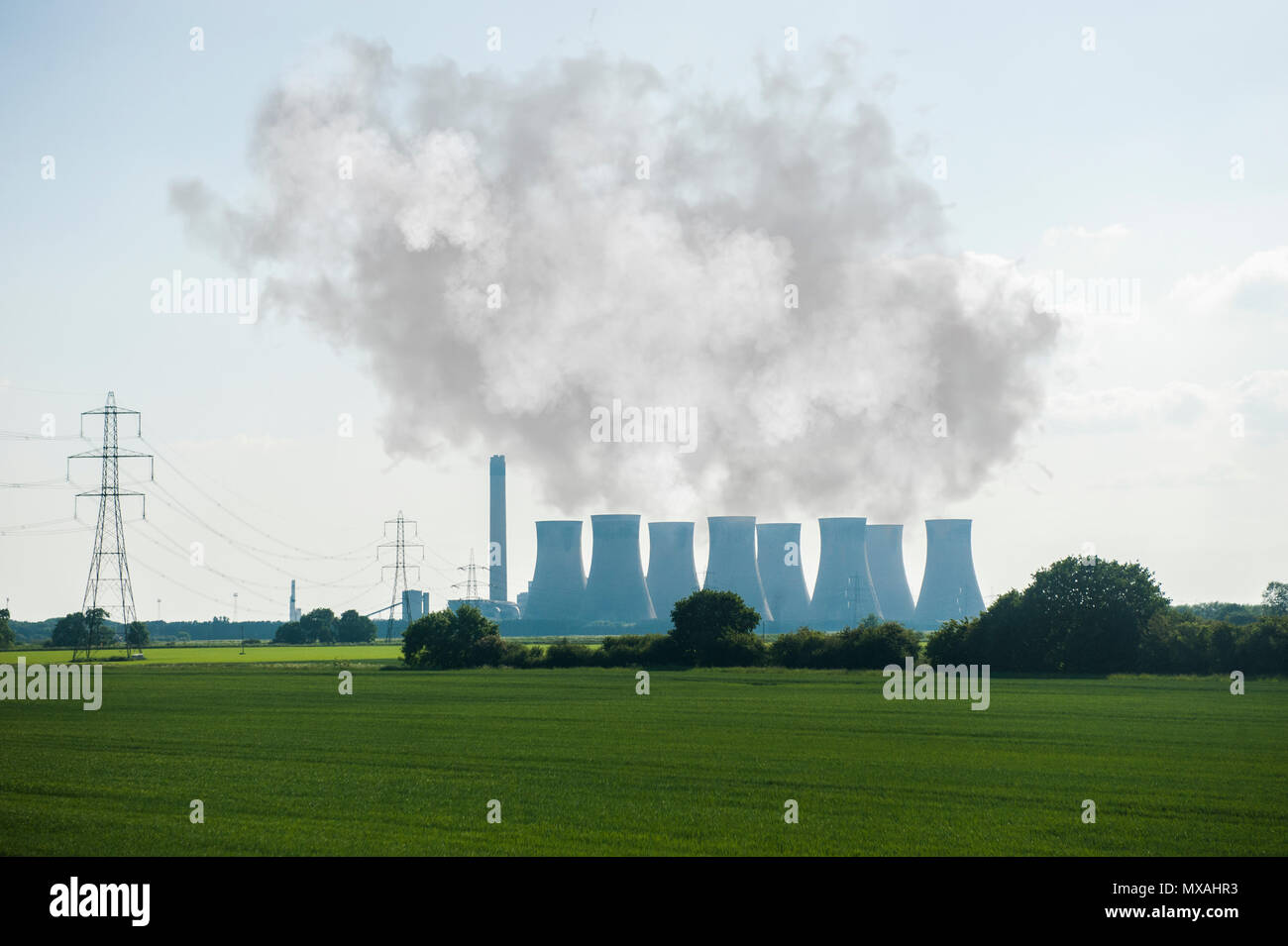 Eggborough Coal Fired Power Station Hi Res Stock Photography And Images