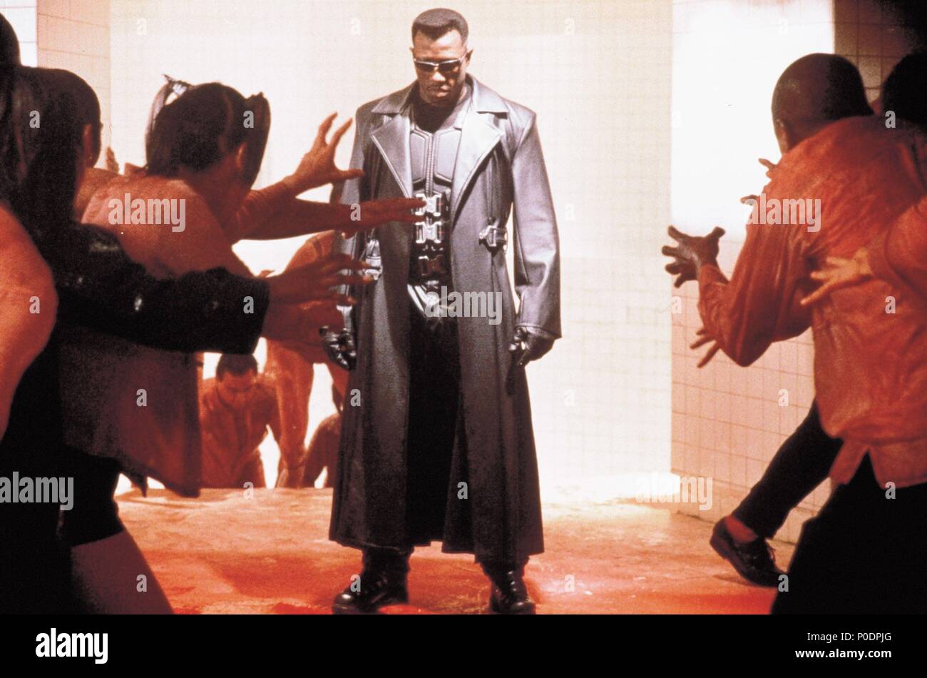 Wesley Snipes As Blade Film Title Blade Hi Res Stock Photography And