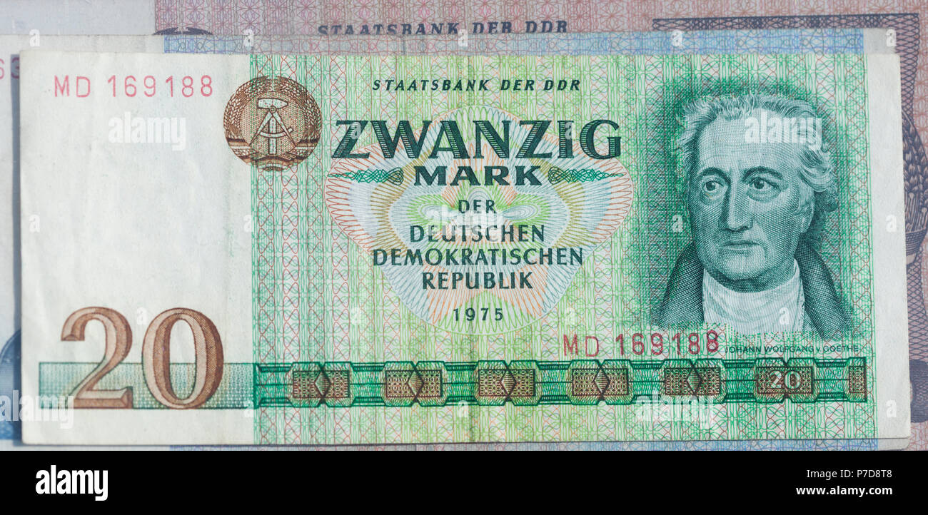 20 Mark Banknote Hi Res Stock Photography And Images Alamy