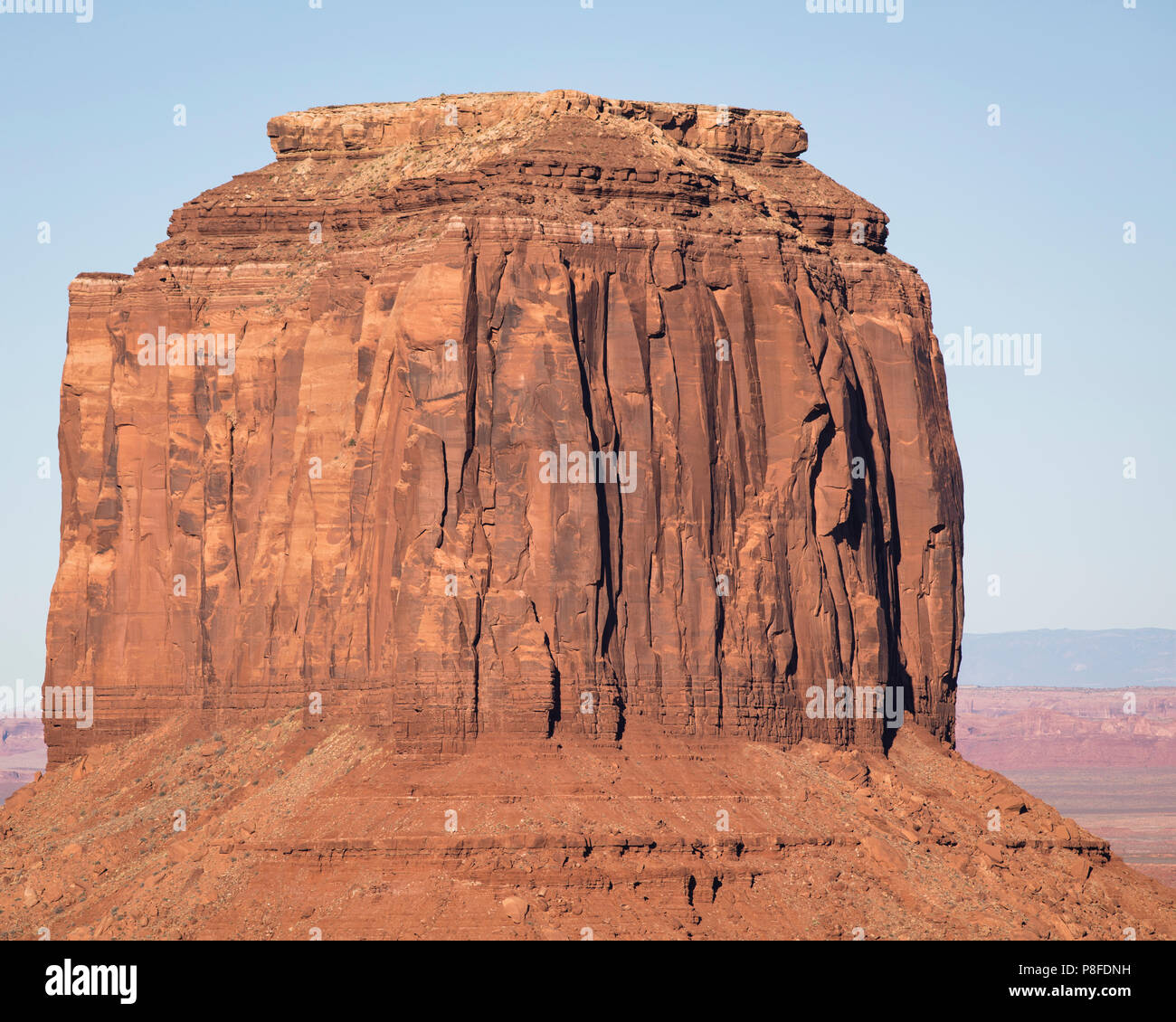 Monument Valley Navajo Reservation Utah Stock Photo Alamy