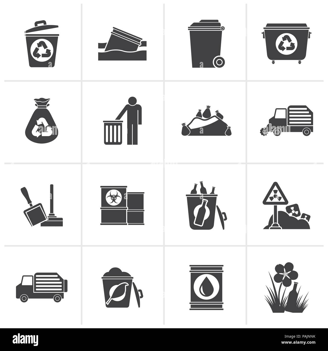 Garbage Truck Landfill Stock Vector Images Alamy