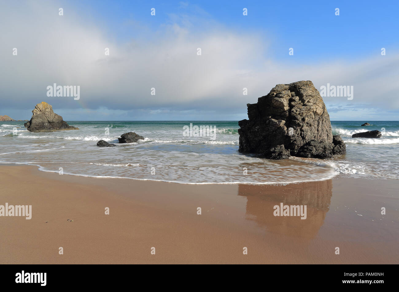 Sango Bay Beach Durness Scottish Highlands Stock Photo Alamy