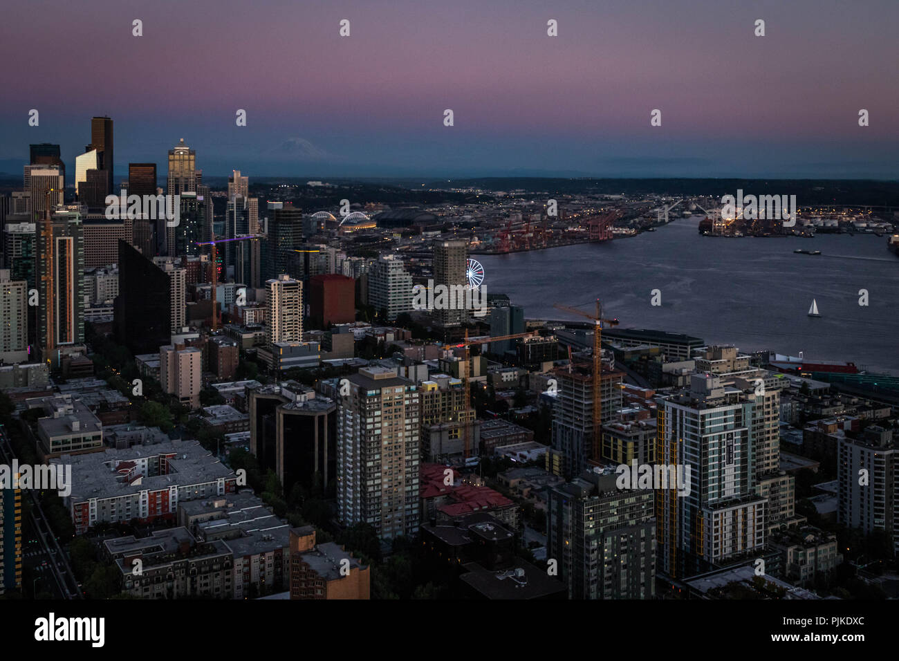 Aerial View Of West Seattle Hi Res Stock Photography And Images Alamy