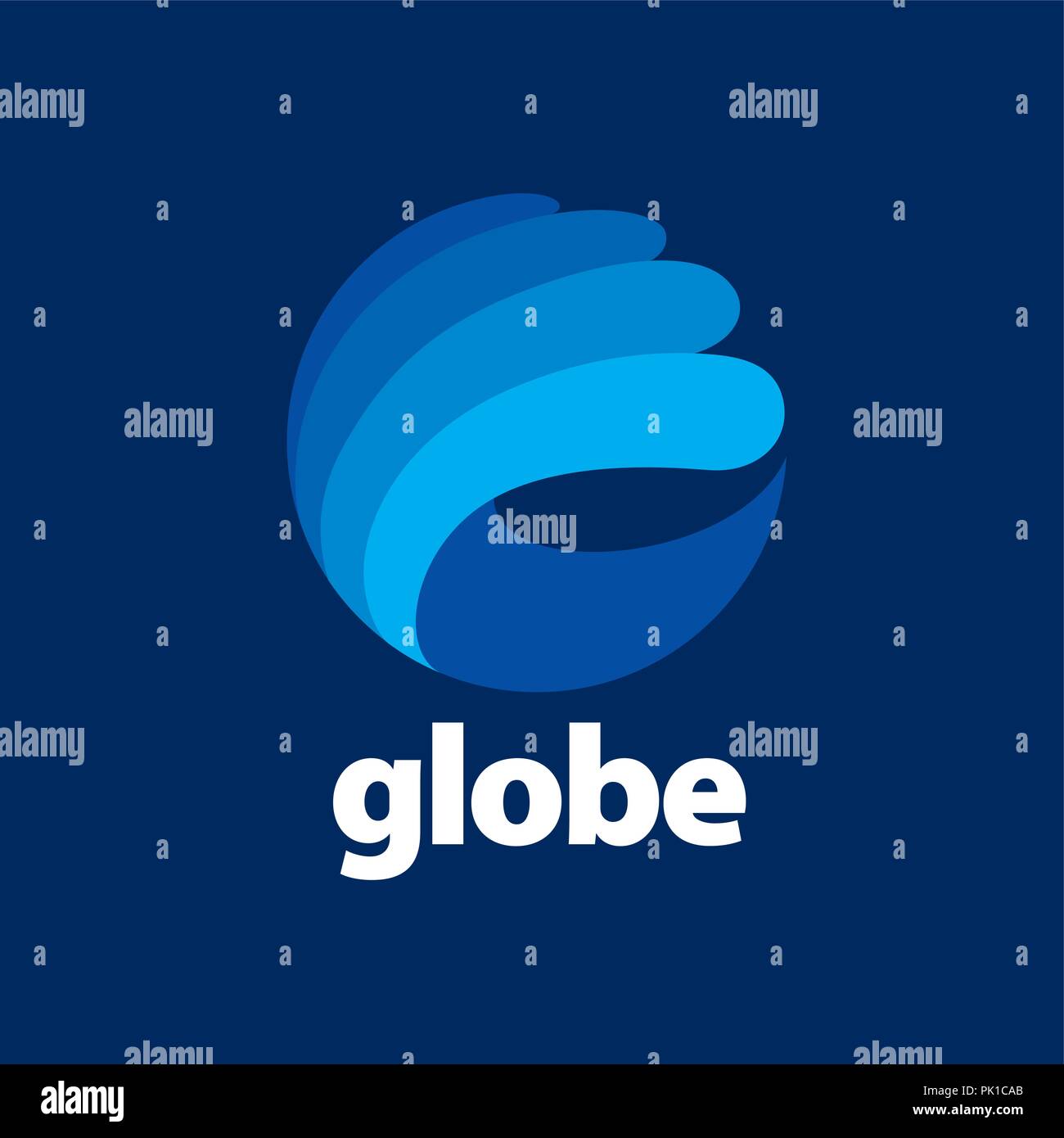 Abstract Logo Globe Stock Vector Image Art Alamy