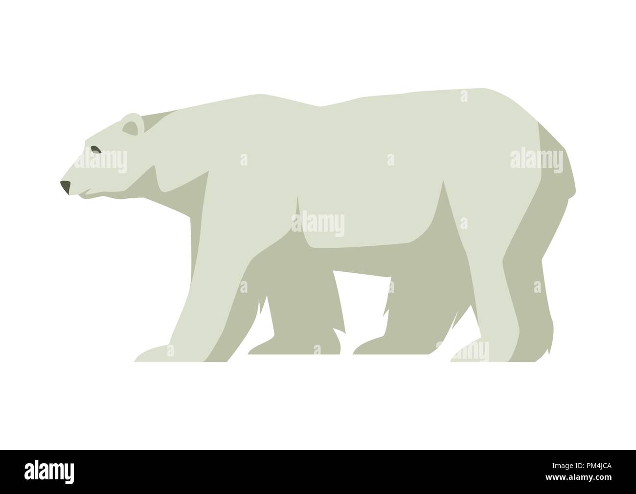 Polar Bear Art Stock Vector Images Alamy