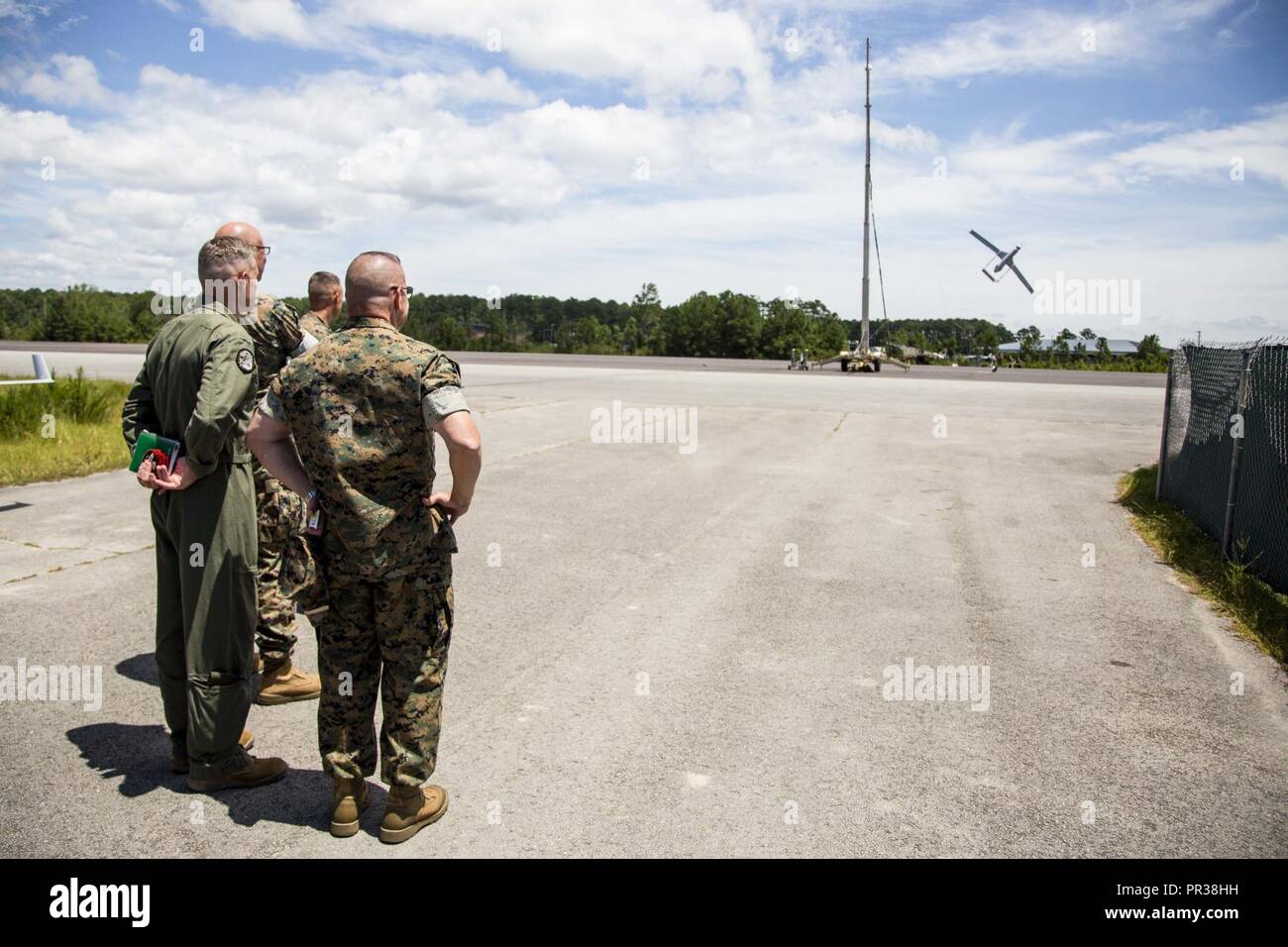 U S Marine Corps Lt Gen Robert F Hedelund Commanding General Of Ii