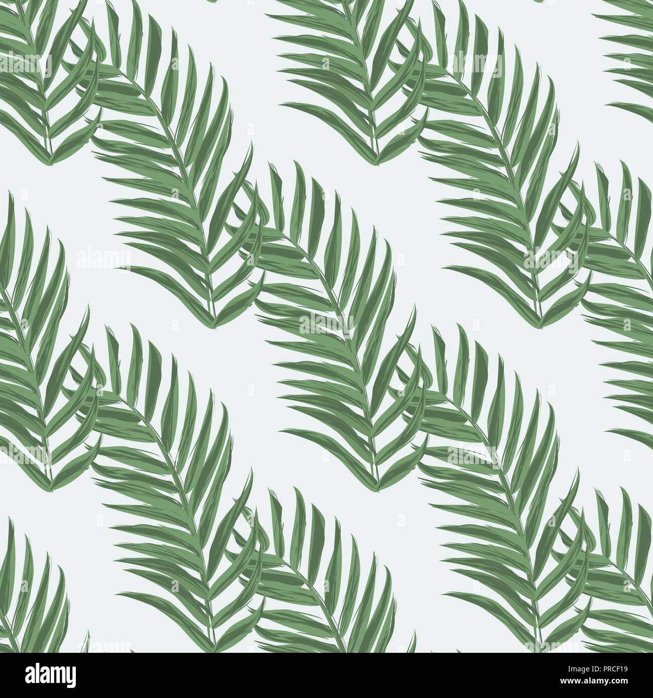 Palm Leaf Seamless Pattern Background Beach Seamless Pattern Wallpaper