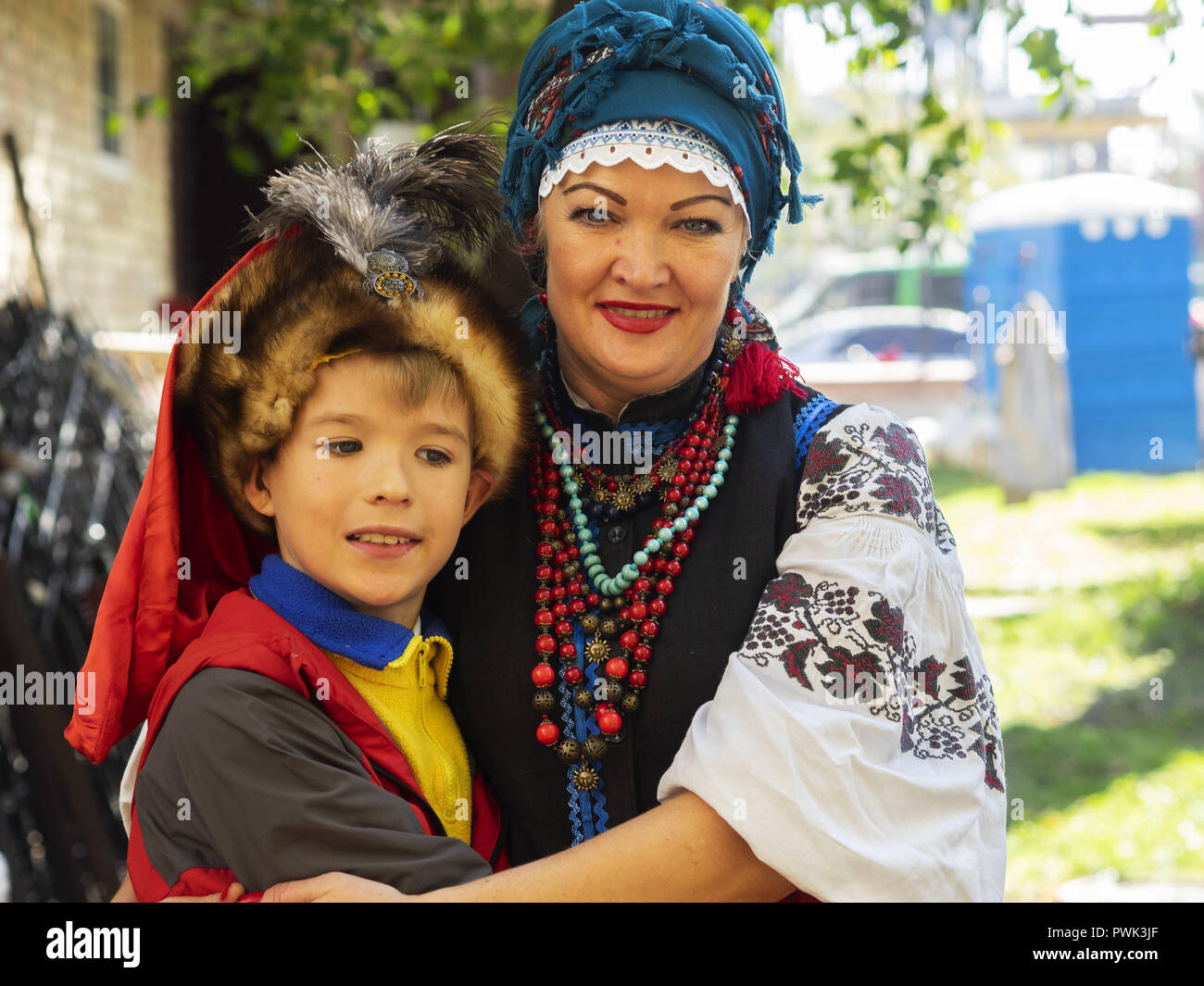 A Woman In National Costume Hi Res Stock Photography And Images Alamy