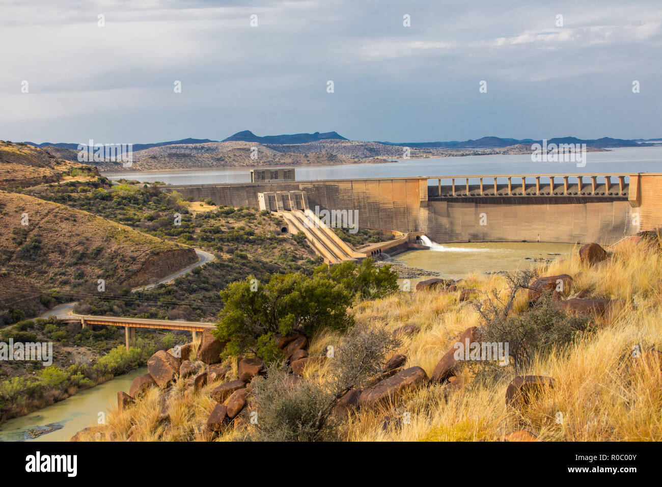 Gariep Dam On The Orange River In South Africa Stock Photo Alamy