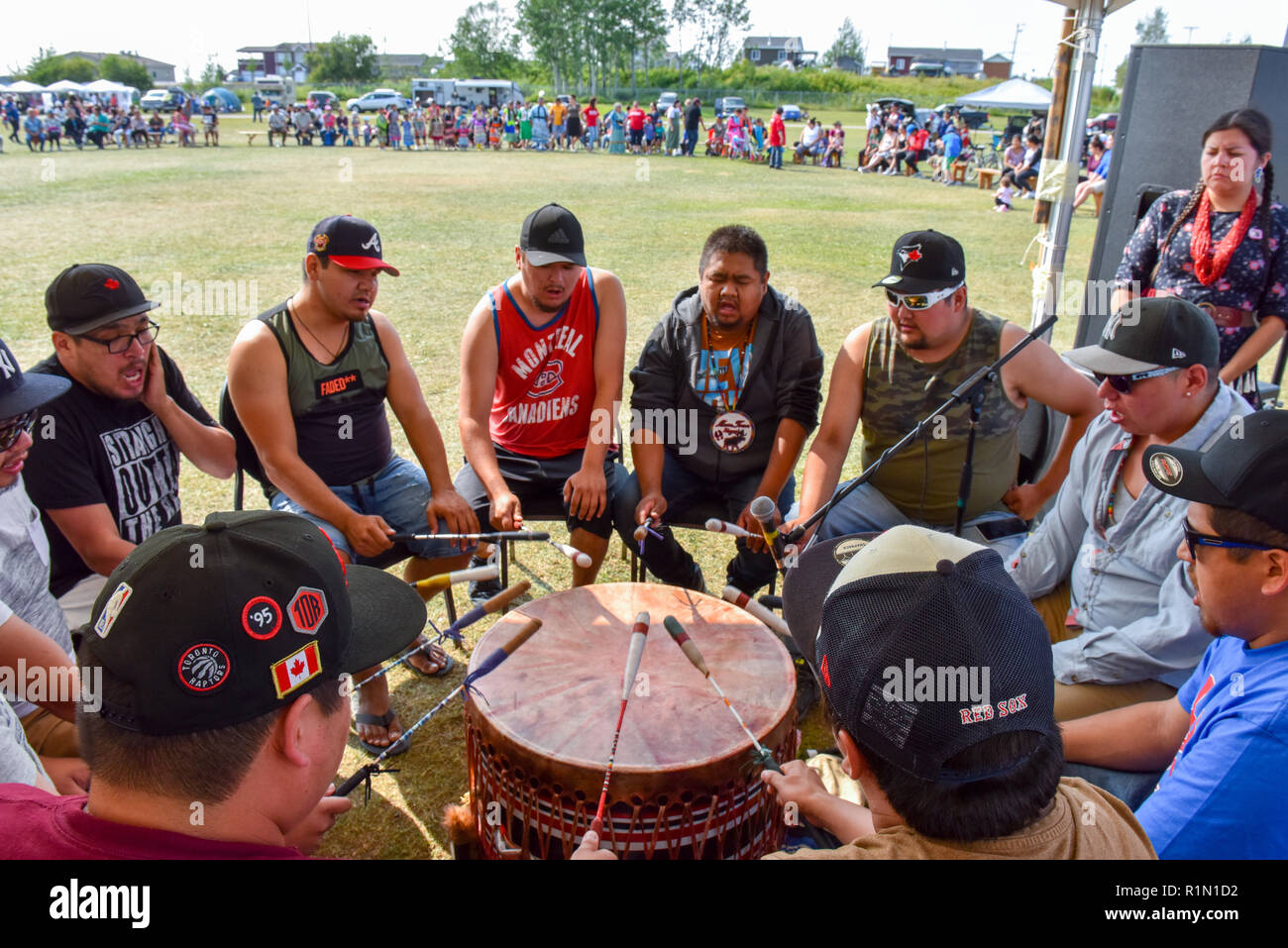 Indigenous Drumming Hi Res Stock Photography And Images Alamy