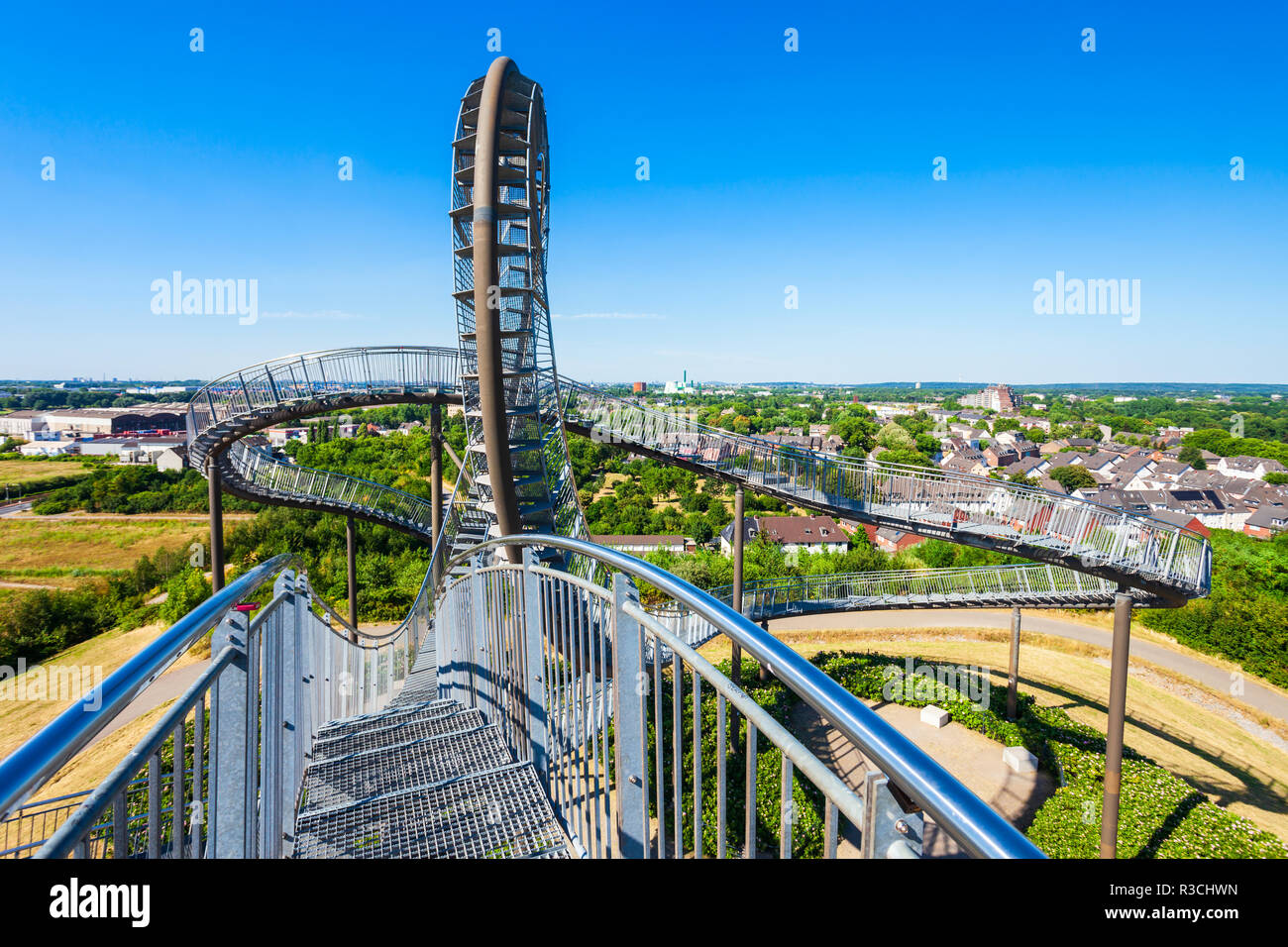 Duisburg Germany July Tiger And Turtle Or Magic Mountain