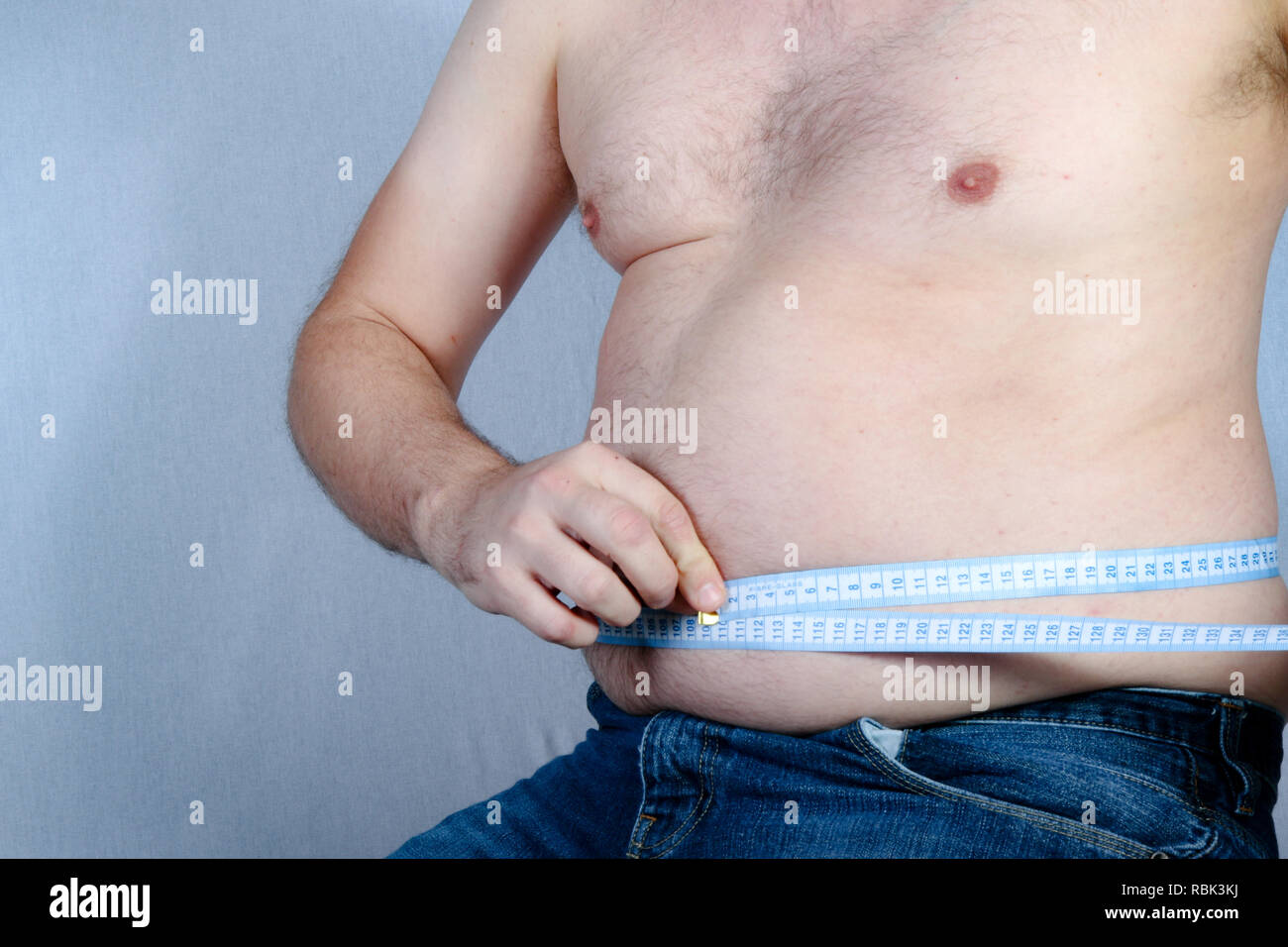 Man With Pot Belly High Resolution Stock Photography And Images Alamy